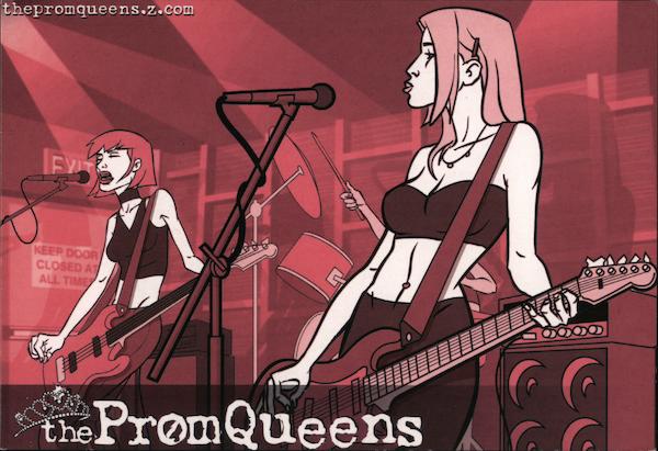 The Prom Queens Three hot girls Rack Cards