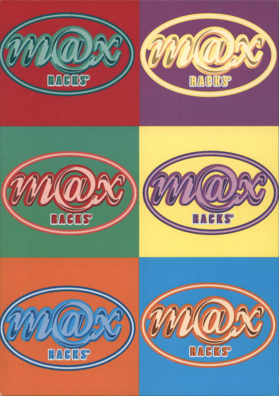 m@x Racks Rack Cards