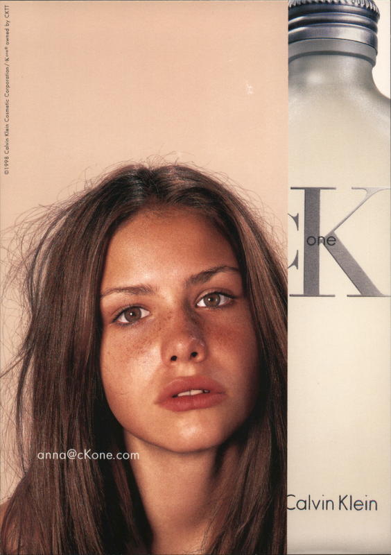 cK one Anna Rack Cards