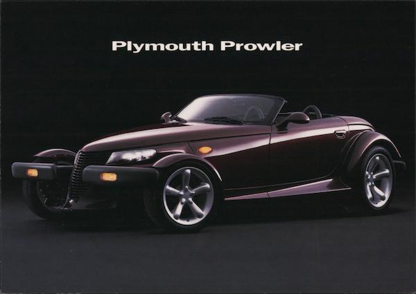 Plymouth Prowler Advertising Rack Cards