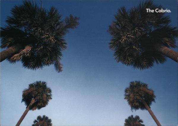 The Cabrio - Volkswagon Rack Cards