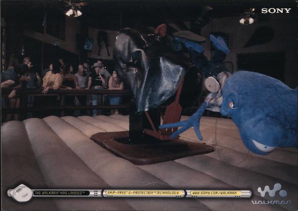 Sony Walkman Advertising Rack Cards