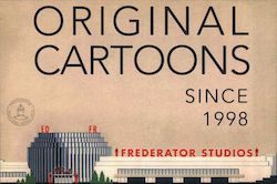 Frederator Studios - Original Cartoons since 1998 Rack Cards Postcard Postcard Postcard