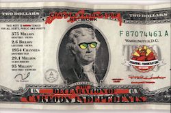 Channel Frederator Network Declaration of Cartoon independents Postcard