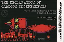 The Declaration of Cartoon Independents Federation Networks Postcard
