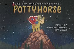 Cartoon Hangover Presents "Pottyhorse" - Frederator Networks Postcard