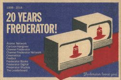 20 Years Frederator Networks Postcard