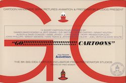 Cartoon Hangover Sony Pictures & Frederator Studios "Go! Cartoons" 12 Short Cartoons Limited Edt. One of 300 Series 36.1 Rack Ca Postcard