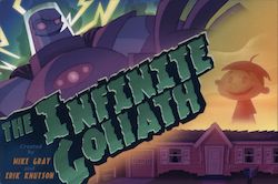 "The Infinite Goliath" by Mike Gray and Erik Knutson Postcard