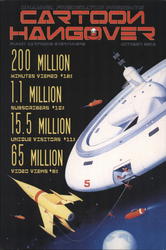 Cartoon Hangover Postcard