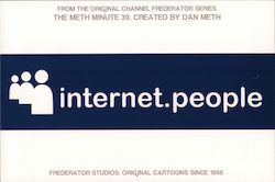 Internet.people - Frederator Studios. Original Cartoons since 1998 Postcard