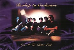 Burlap to Cashmere Live at The Bitter End Postcard