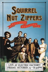 Squirrel Nut Zippers Live at Electric Factory Postcard