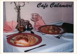 Cafe Calamari Philadephia, PA Postcard