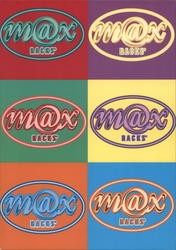 m@x Racks Postcard