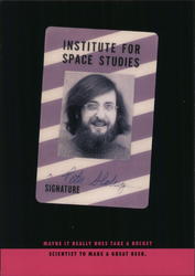 Maxracks Petes Institute for Space Studies Postcard