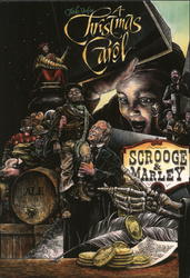 "A Christmas Carol" by Charles Dickens Postcard