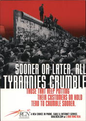 Sooner or Later, All Tyrannies Crumble - RCN Postcard