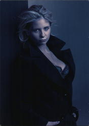 Buffy Sarah Michelle Geller Got Milk "Where's your Mustache?" Rack Cards Postcard Postcard Postcard