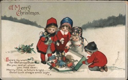 A Merry Christmas Postcard
