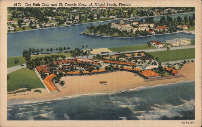 The Bath Club and St. Francis Hospital, Miami Beach, FL Florida