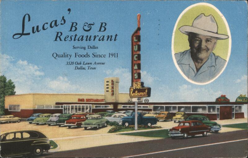 Lucas B&B Restaurant, Dallas, Texas