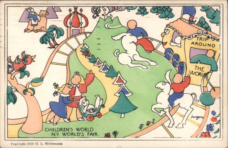 Children's World NY World's Fair New York Jorgen 1939 NY World's Fair