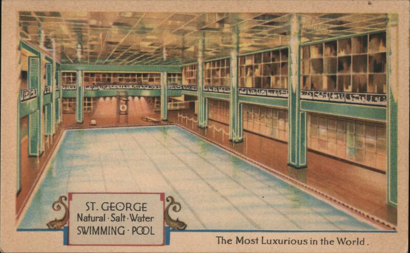Hotel St. George Salt Water Swimming Pool, Brooklyn, NY New York