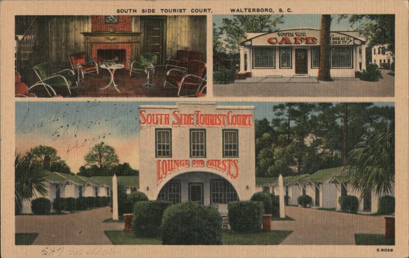 South Side Tourist Court, Walterboro SC Lounge, Cafe South Carolina