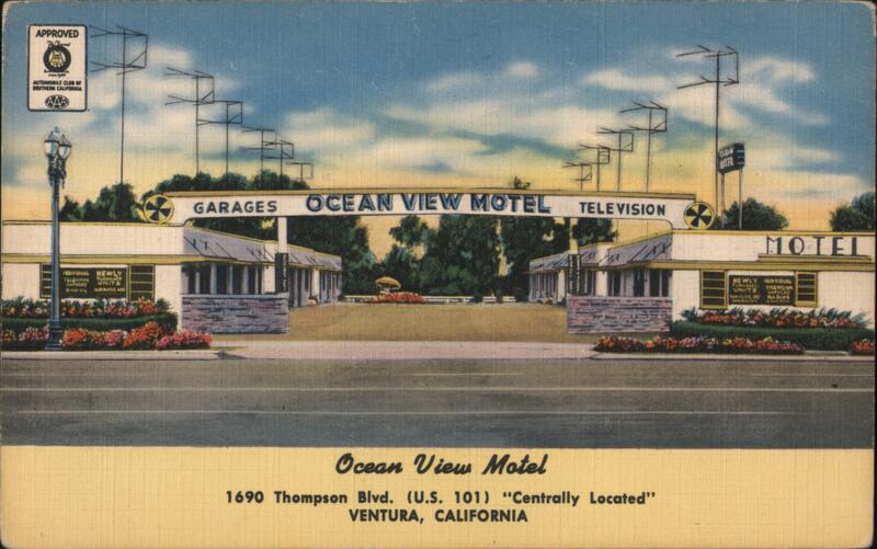 Ocean View Motel, Ventura, California