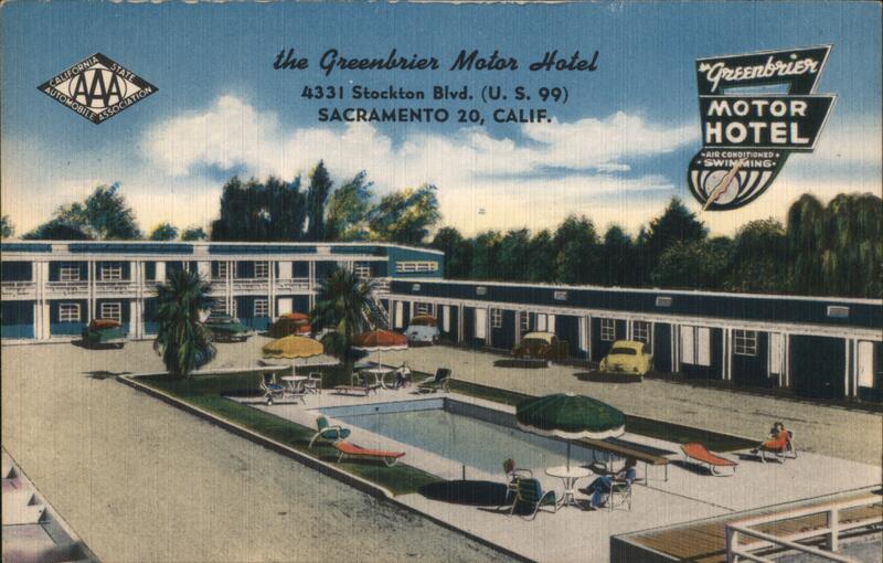 Greenbrier Motor Hotel Sacramento California