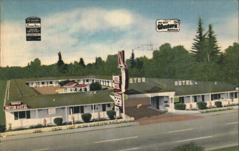 Topper Motor Hotel, Bakersfield, CA California