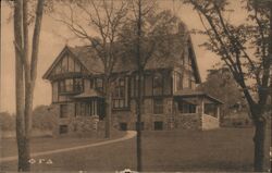 Phi Gamma Delta Fraternity House, University of Michigan Postcard