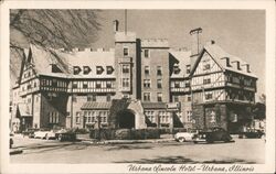 Urbana Lincoln Motor Inn Postcard