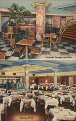 Zimmerman's Hungaria Restaurant, Cocktail Lounge & Dining Room Postcard