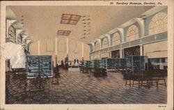 Hershey Museum Interior, Hershey, PA Postcard