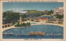 Park Pools, Hershey Park Postcard