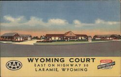 Wyoming Court Postcard