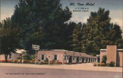 Mt. Tom Motel Postcard