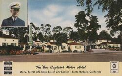 The Sea Captain's Motor Hotel Postcard