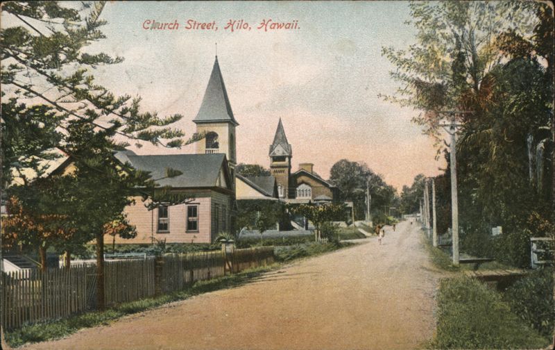 Church Street in Hilo, Hawaii