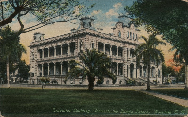 Executive Building (King's Palace), Honolulu, HI Hawaii