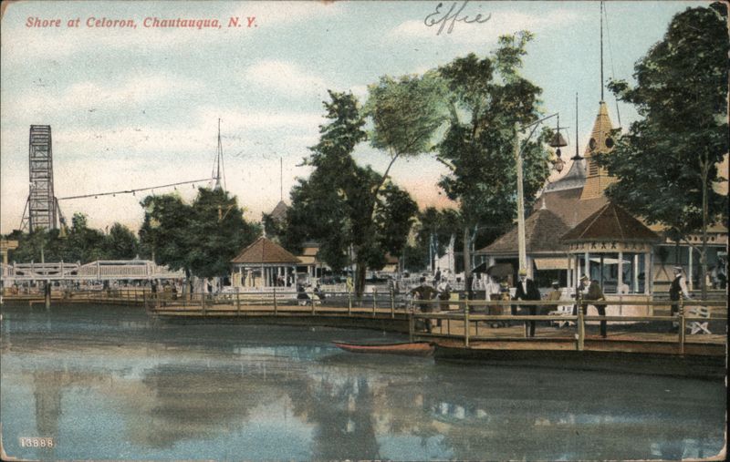 Celoron Shore, Chautauqua Lake Amusement Park New York