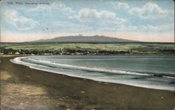 Hilo Bay and Mauna Kea Volcano, Hawaiian Islands Postcard