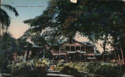 Hilo Hotel, Tropical Hawaiian Hospitality Postcard