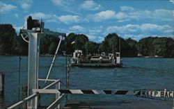 Bemus Point - Stow Ferry, Chautauqua Lake, NY Postcard
