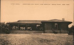 Gypsy Knoll at Camp Newatah, Bemus Point, NY Postcard