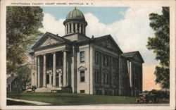 Chautauqua County Courthouse, Mayville, NY Postcard
