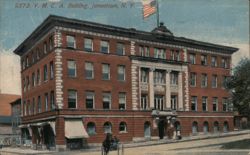 YMCA Building, Jamestown, NY Postcard