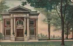 Chautauqua School of Nursing, Jamestown NY Postcard